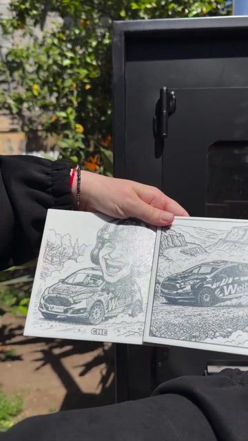 Video de Grabado láser de autos clásicos argentinos sobre cerámico