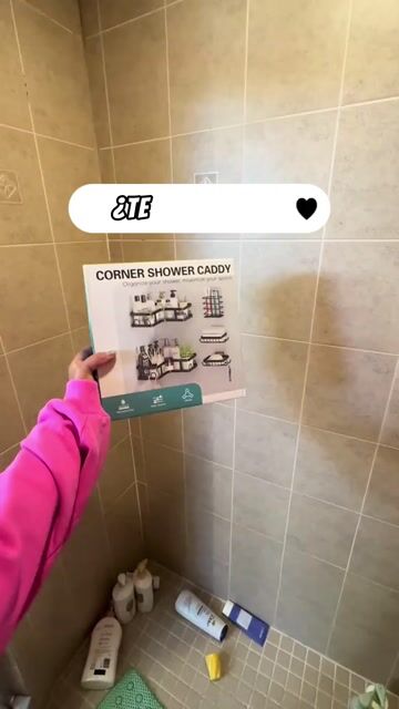 Video de Set 5 Organizadores Esquinero Baño Ducha Estantes Acero Inox Negro Adhesivo Sin Perforar Pared Soporte Jabonera Porta Cepillos Accesorios Canasto Inox
