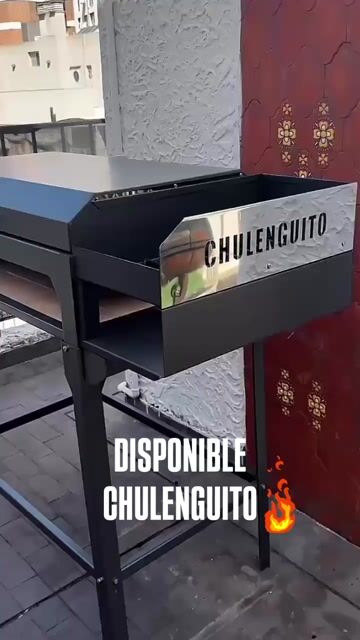 Video de Parrilla a leña chulengo con ruedas TROMEN