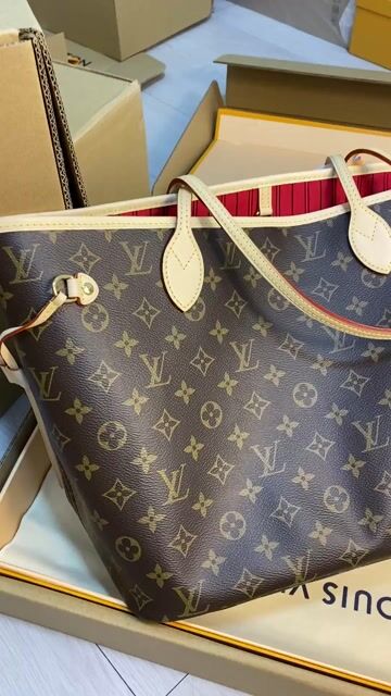 Vídeo de Bolsa LV Neverfull Canvas