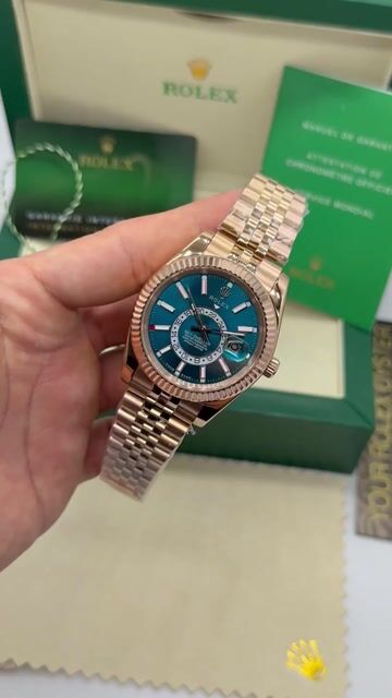 Video de Rolex Sky-Dweller 40mm - Mostrador azul