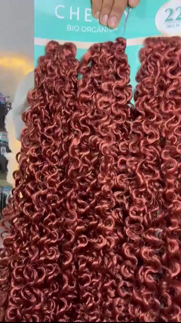 Video de Cabelo SUPERIOR CROCHET _ cor 350