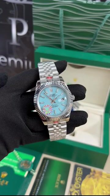 Video de Datejust 40mm - AÇO/MOSTRADOR TIFFANY