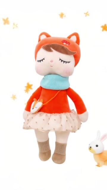Video de METOO DOLL - BONECA ANGELA 35CM BICHOS FLORESTA - RAPOSA