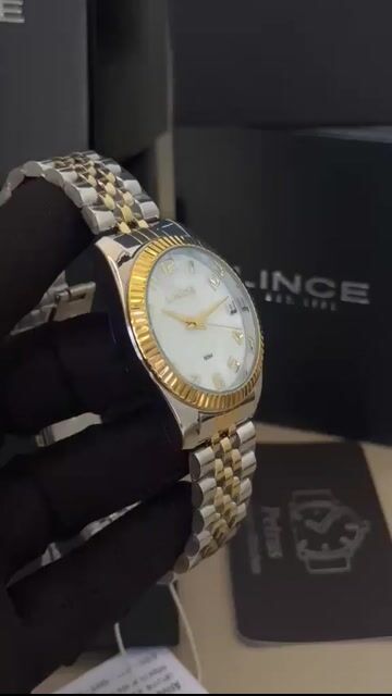 Video de Lince Dress LRTJ176L36 36mm - AÇO COM DOURADO/MOSTRADOR MADREPÉROLA