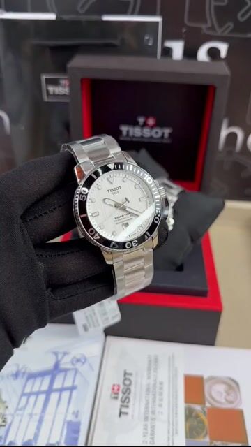 Video de Tissot Seastar 43mm - AÇO/MOSTRADOR BRANCO