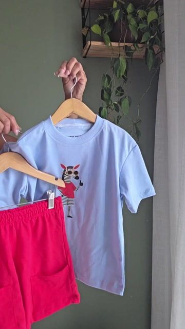 Vídeo de Camiseta infantil Zebra
