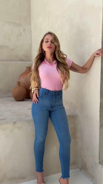 Video de Calça Jeans Feminina Abuziv Nay