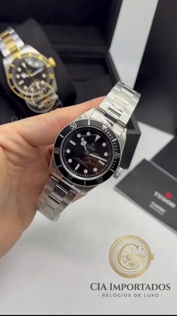 Vídeo de Black Bay Relógio Premium Preto Masculino | CIA IMPORTADOS