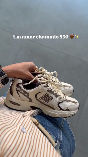 Video de NB 530 PRIME COURO OFF/CHOCOLATE {FORMA NORMAL}