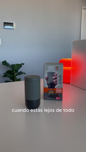 Video de Cafetera Portátil Manual Minipresso Wacaco