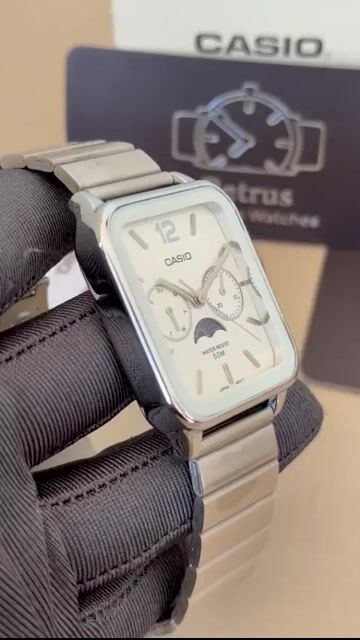 Video de Casio 38mm - AÇO/MOSTRADOR BRANCO