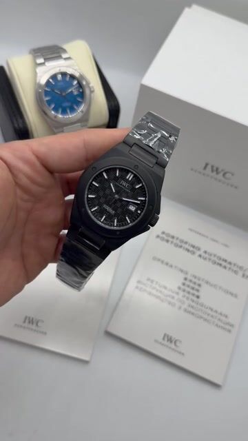 Video de IWC Ingenieur 40mm - AÇO PRETO/MOSTRADOR PRETO