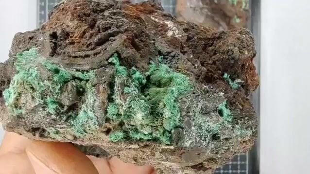 Video de 907 gr Brochantita, Conicalcita y Rosasita (5 Piezas) - Mineral de Colección