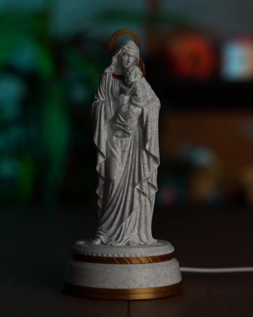 Vídeo de Maria e Jesus Iluminados