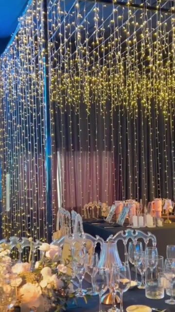 Cortina 10mt ancho lluvia led Evento tiras 30/45/60