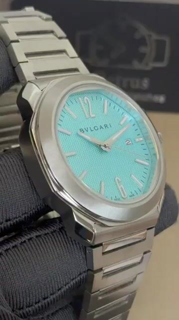 Video de Bvlgari Octo Roma 40mm - AÇO/MOSTRADOR TIFFANY
