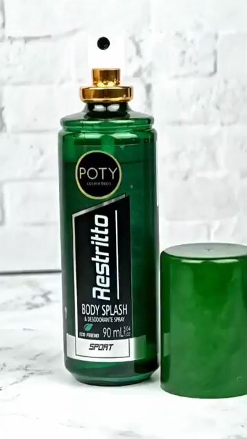 Vídeo de Desodorante Body Splash Restritto 90 ml Poty Cosméticos