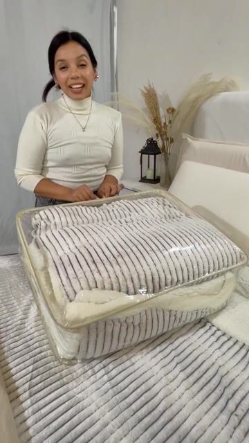 Video de Edredón QUEEN con corderito ExtraSoft