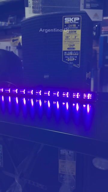 Video de Barra de Luz Negra Universe Twelve