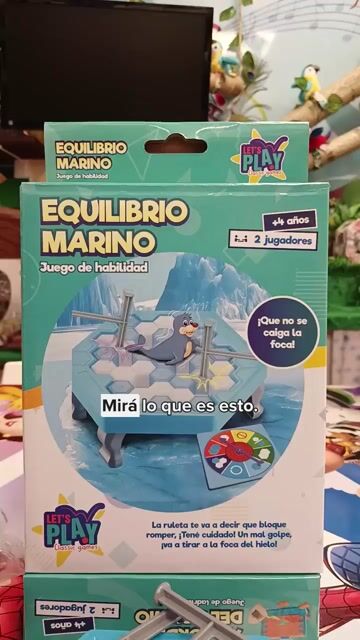Video de Juego De Mesa Trampa De Hielo Juego De Habilidad