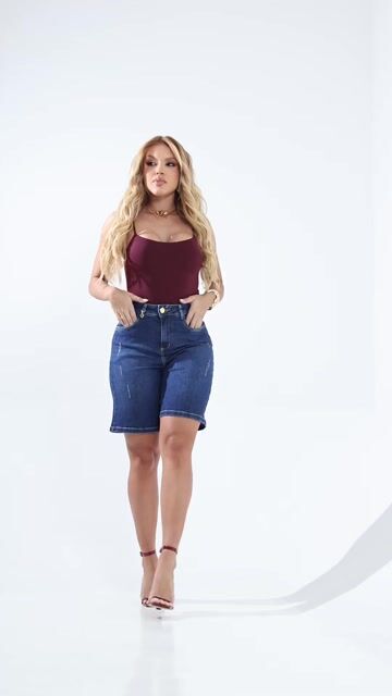 Video de Bermuda Feminina Jorts - 5065