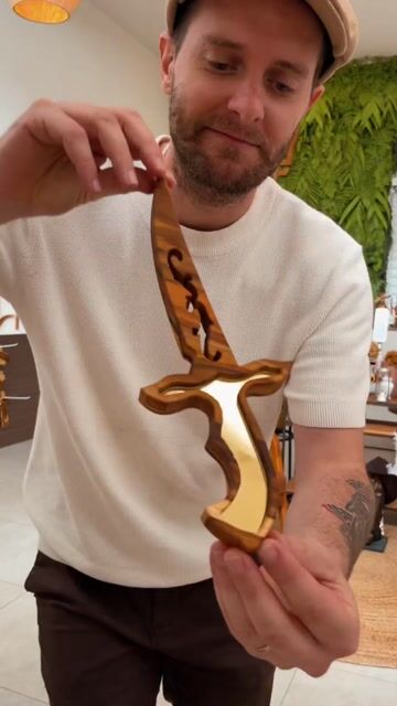 Vídeo de Adaga Cigana Espelhada - 30cm Alt