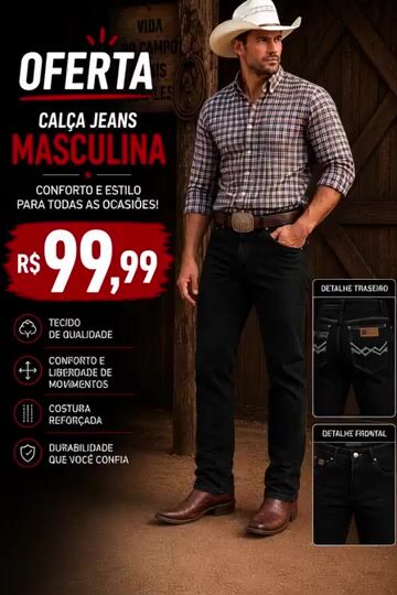 Vídeo de Calça country davi