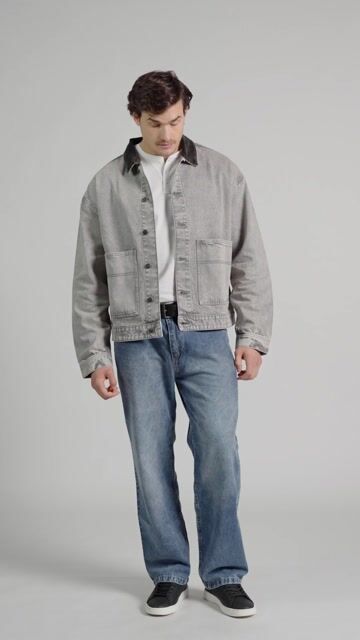 Video de Campera Delta - Gris
