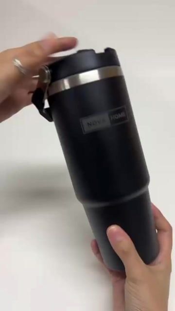 Video de Vaso Térmico 900 ml Acero Inoxidable Pico Rebatible Nova Home