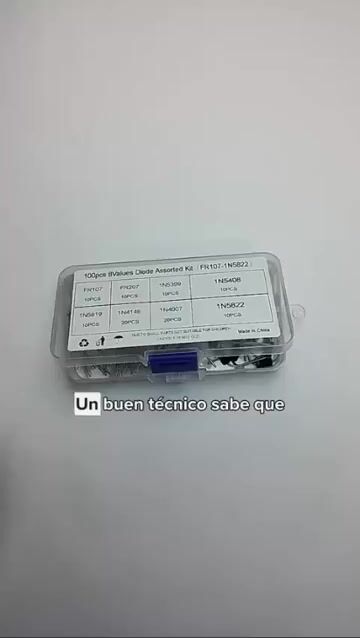 Video de Pack X 100 Diodos Rectificador 1n4007 1n4148 1n5819 1n5399