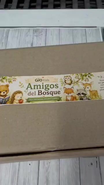 Video de CAJA ANIMALITOS DEL BOSQUE PREMIUM