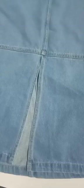 Video de Saia Jeans Buphallos Bpl1958 Midi Country Fashion Feminina