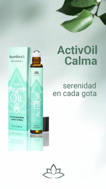 Video de Roll On ActivOil Calma Ayurdeva´s Turmalina Verde