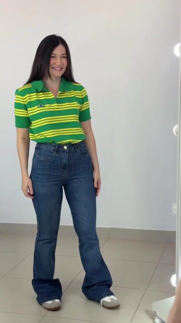 Video de BLUSA POLO BRASIL LISTRADA
