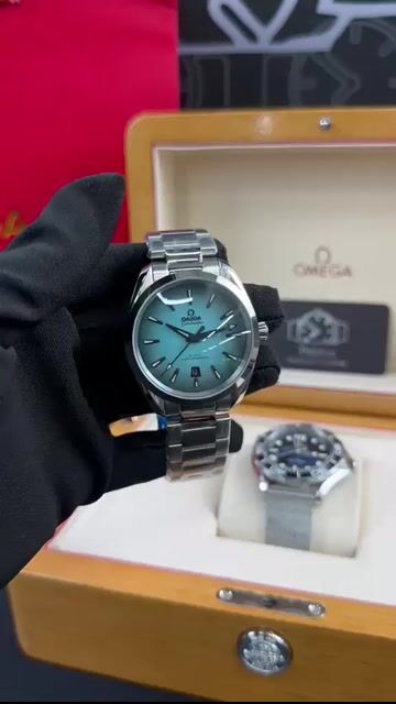 Video de Omega Seamaster Aqua Terra 42mm - AÇO/MOSTRADOR AZUL