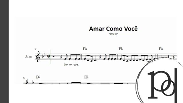 Vídeo de Amar Como Você · José Jr