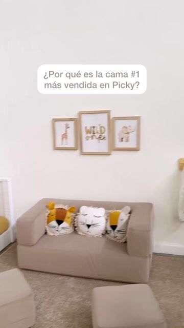 Video de Cama Individual Diván Chipi Evolutiva 2 en 1 Combinada + Módulo Cajones (Frente a Elección)