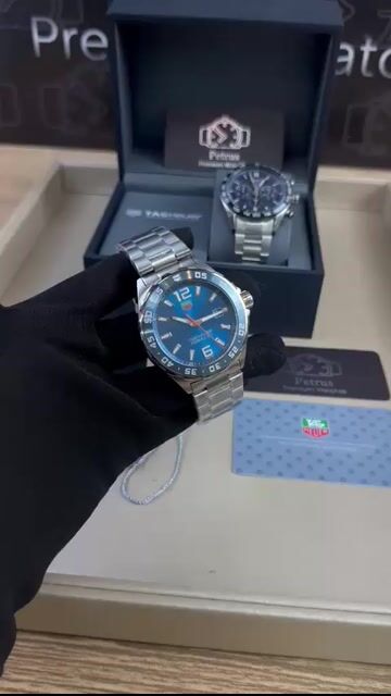 Video de TAG Heuer 44mm - AÇO/MOSTRADOR AZUL