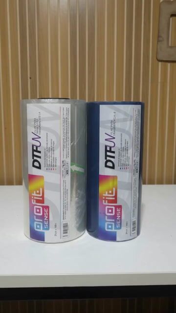 Vídeo de Filme Dtf Uv Kit Rolo A + B 30cm X 100m Profit ART ESTILO