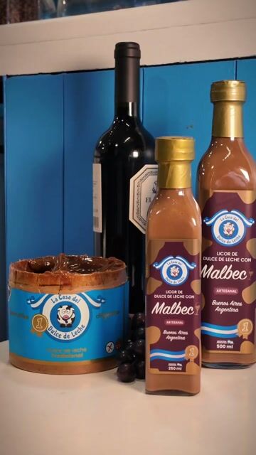 Video de Licor de Dulce de Leche con Malbec 250 ml