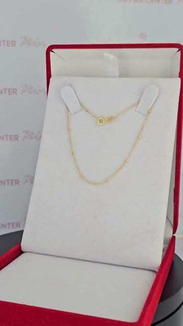 Video de Pulsera Oro 18k Grumet Bolitas Amarillo 18 O 21 Cm C2373/C1700