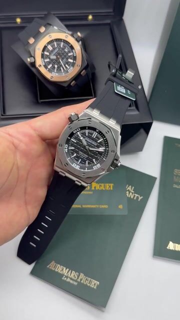 Video de Audemars Piguet Offshore 42mm - AÇO/MOSTRADOR PRETO - SILICONE