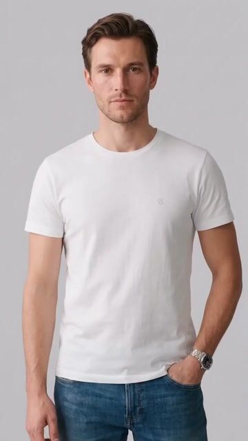 Vídeo de Camiseta Básica