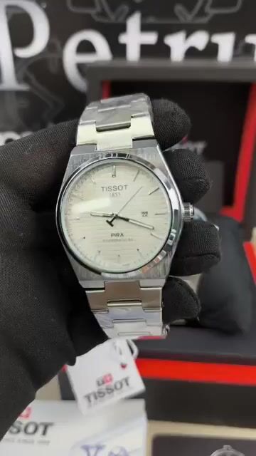 Video de Tissot PRX Powermatic 40mm - AÇO/MOSTRADOR BRANCO