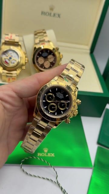 Video de Rolex Daytona - 40mm - Mostrador preto