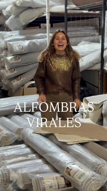 Video de Alfombra Viral 180x120cm Hueso ARCOS