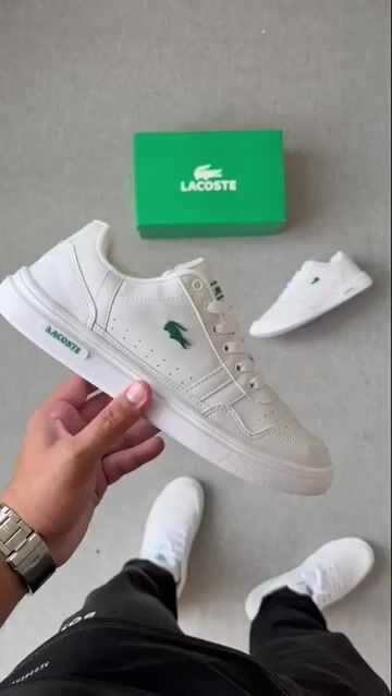Vídeo de Sapatênis Lacoste 38 ao 43 - Branco