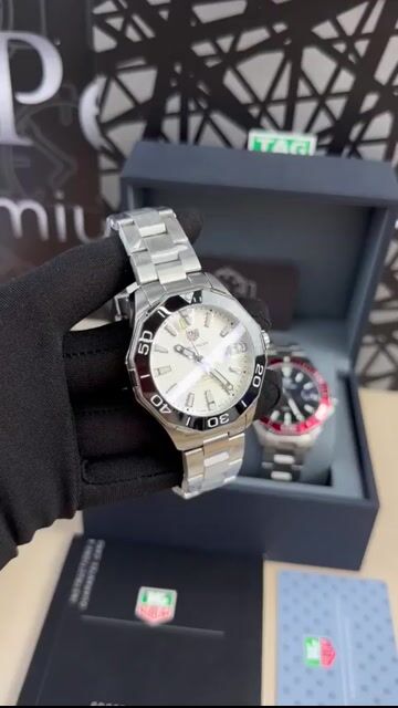 Video de TAG Heuer Aquaracer 43mm - AÇO/MOSTRADOR BRANCO