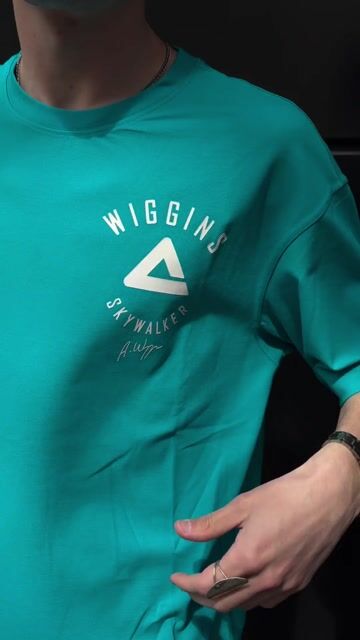 Video de Remera Peak Wiggins Skywalker Turquesa Hombre